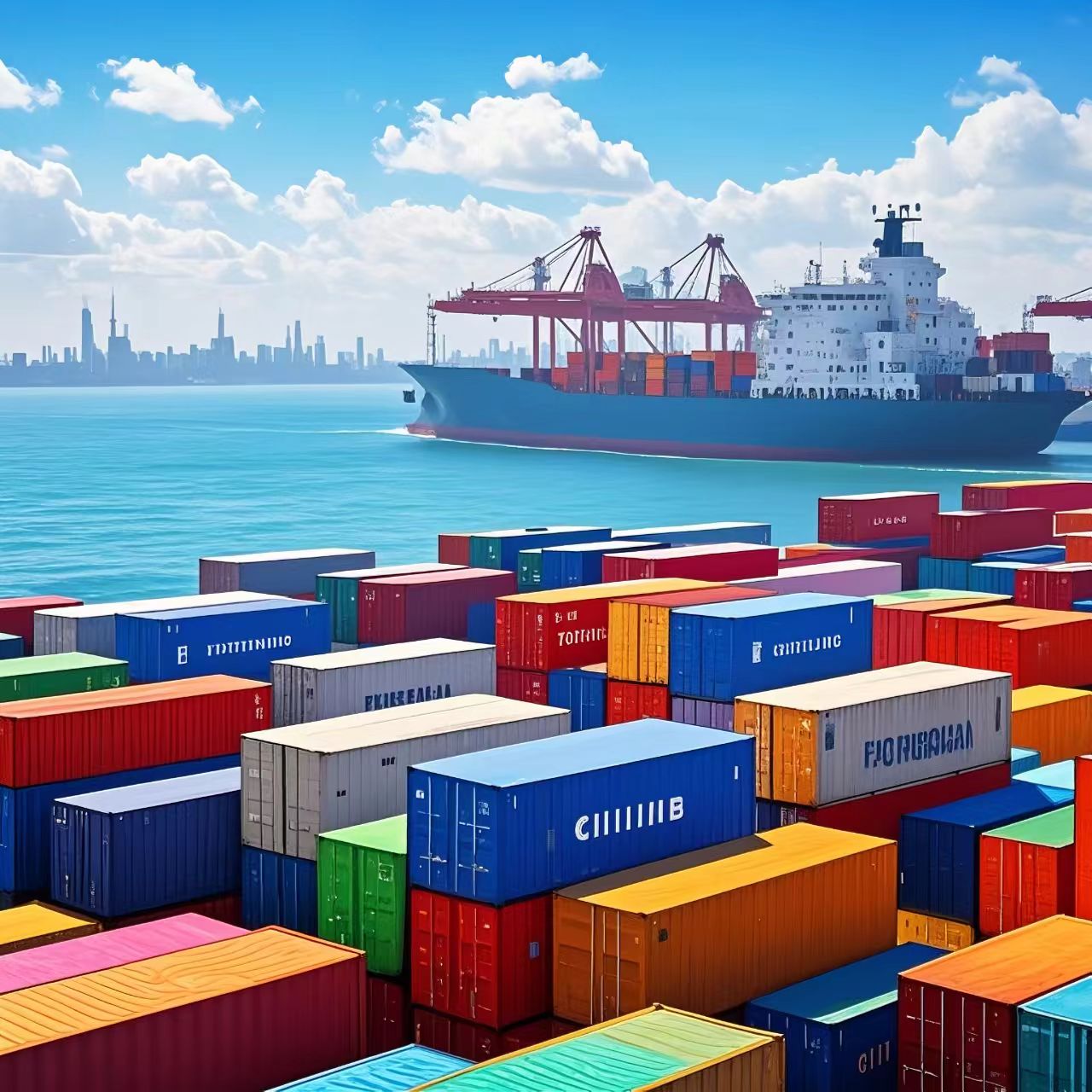 桦甸市到台湾海运公司